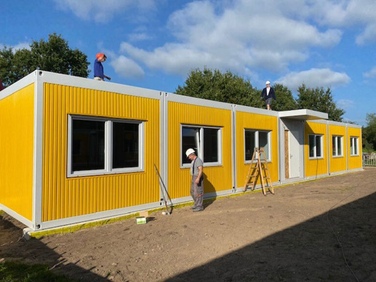 Husum: Zwei Schulraumcontainer für die Iven-Agßen-Schule