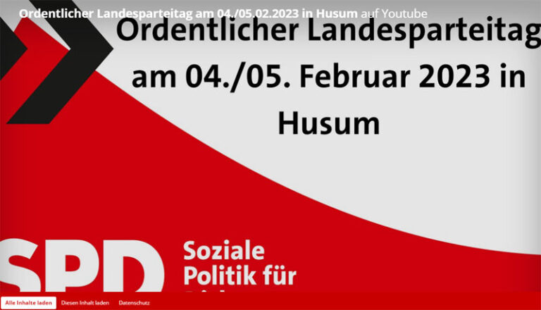 Landesparteitag der SPD: Bundeskanzler Scholz kommt zu Besuch nach Husum