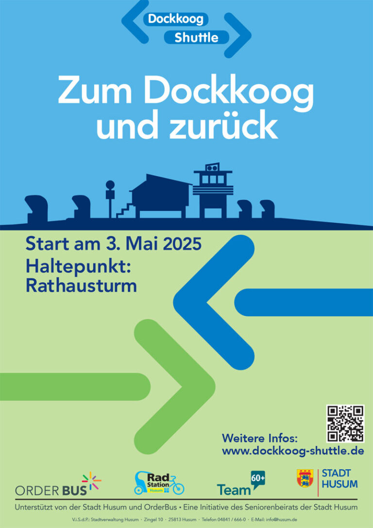 Dockkoog-Shuttle startet am 3. Mai