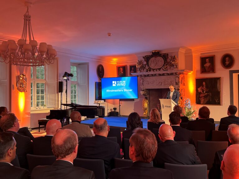 HUSUM WIND: Windmasters Dinner 2025: Vorsprung durch Innovation in einzigartiger Kulisse