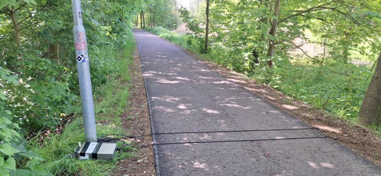 Stadt Husum zählt ab sofort „An der Mühlenau“ die Fahrräder