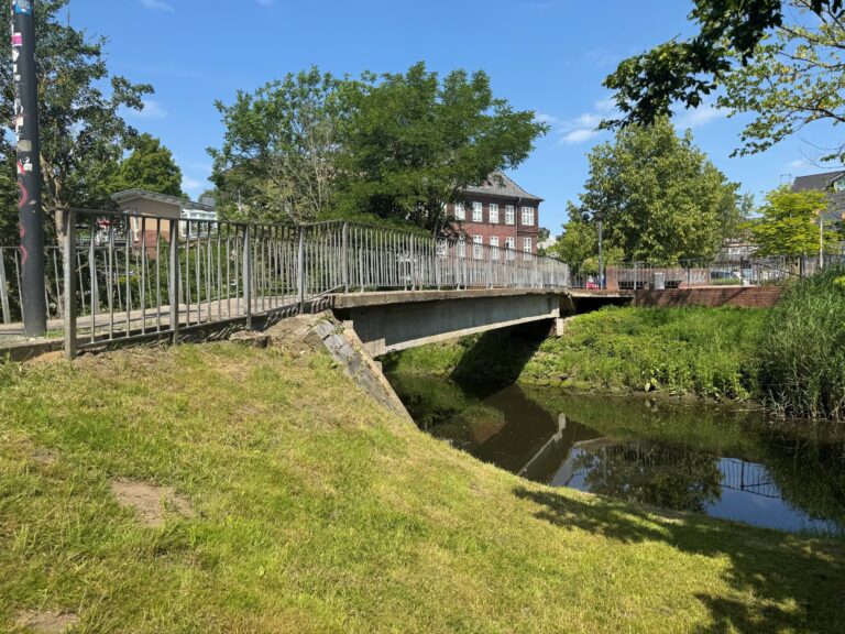 Bauausschuss gibt grünes Licht für die neue Mühlenau-Brücke in Husum